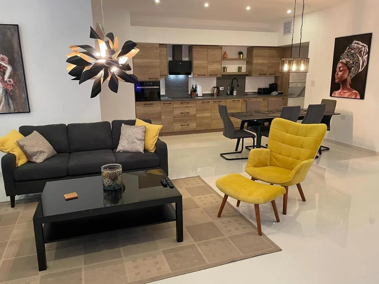 Stylish Bubali Suites Near Eagle Beach Palm Beach Apartmán